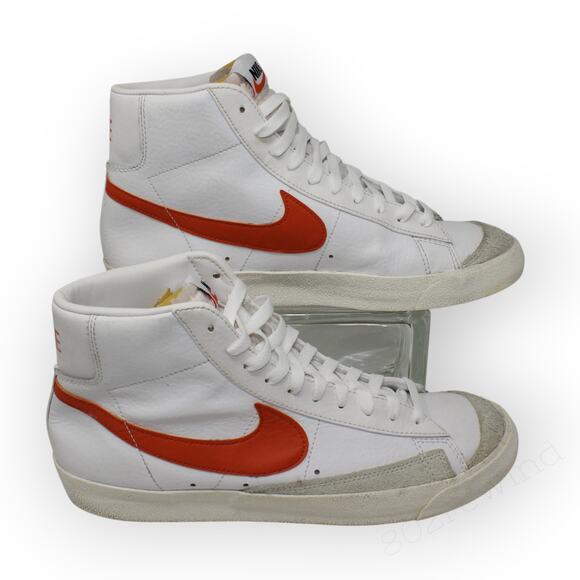 Men10.5 NIKE Blazer Mid '77 Vintage 'White Mantra Orange' EUR44.5 BQ6806-110 - Picture 15 of 15